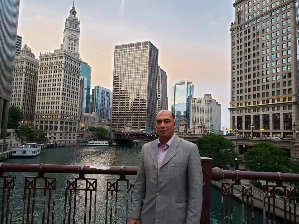 د/ علاء بعد مؤتمر SAGES  شيكاجو