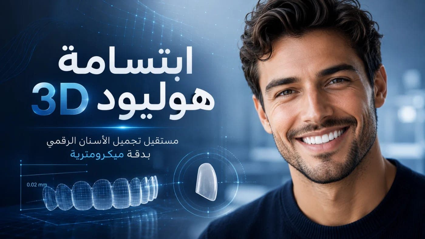 ابتسامة هوليود 3d .