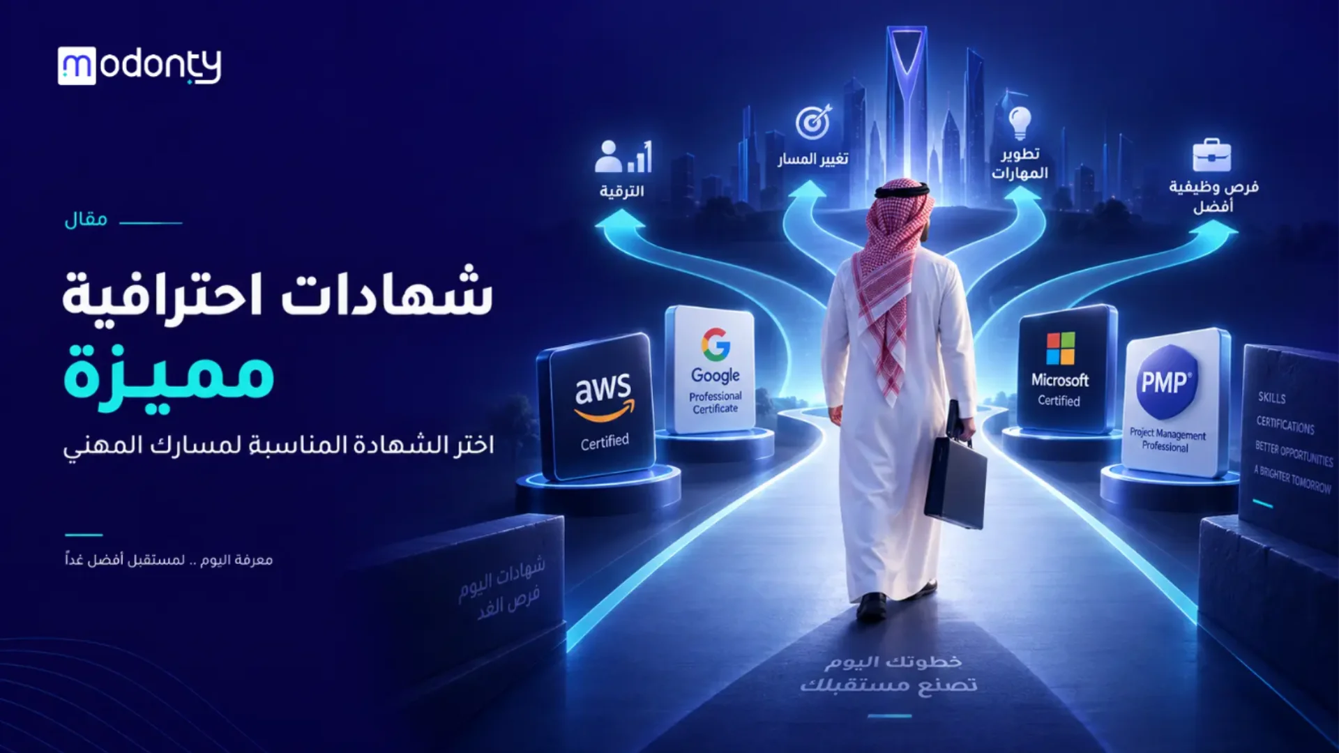 أكثر شهادات احترافية مميزة لعام 2026- 2027 لاختيار المناسب لمسارك المهني
