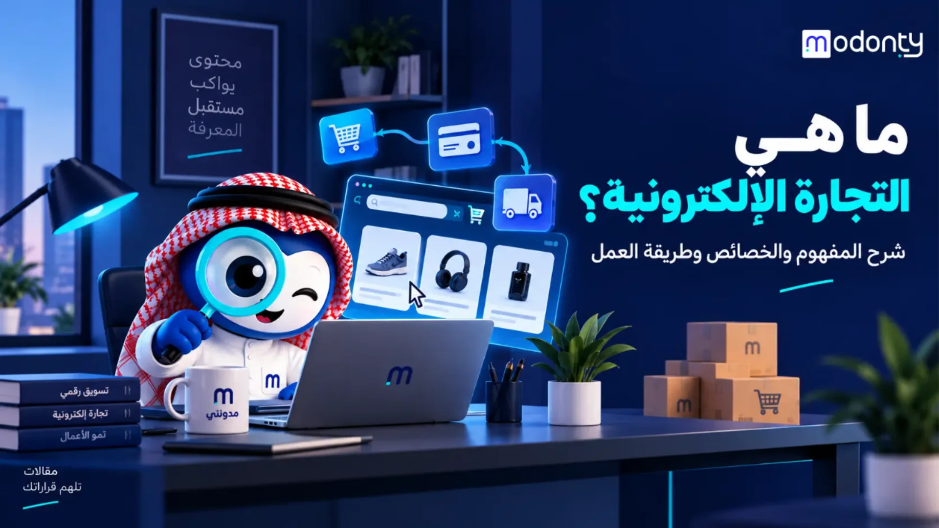 ما هي التجارة الإلكترونية؟ شرح المفهوم والخصائص وطريقة العمل