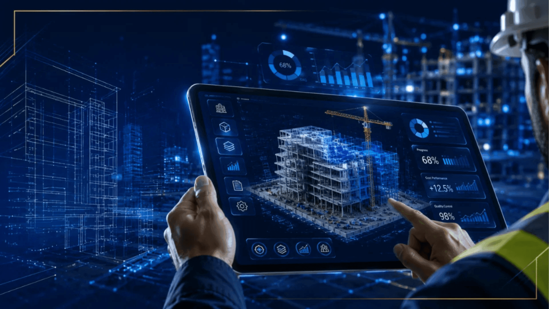 تقنيات البناء الذكية وإدارة المشاريع الرقمية المستخدمة في أكبر شركات المقاولات بالمملكة العربية السعودية