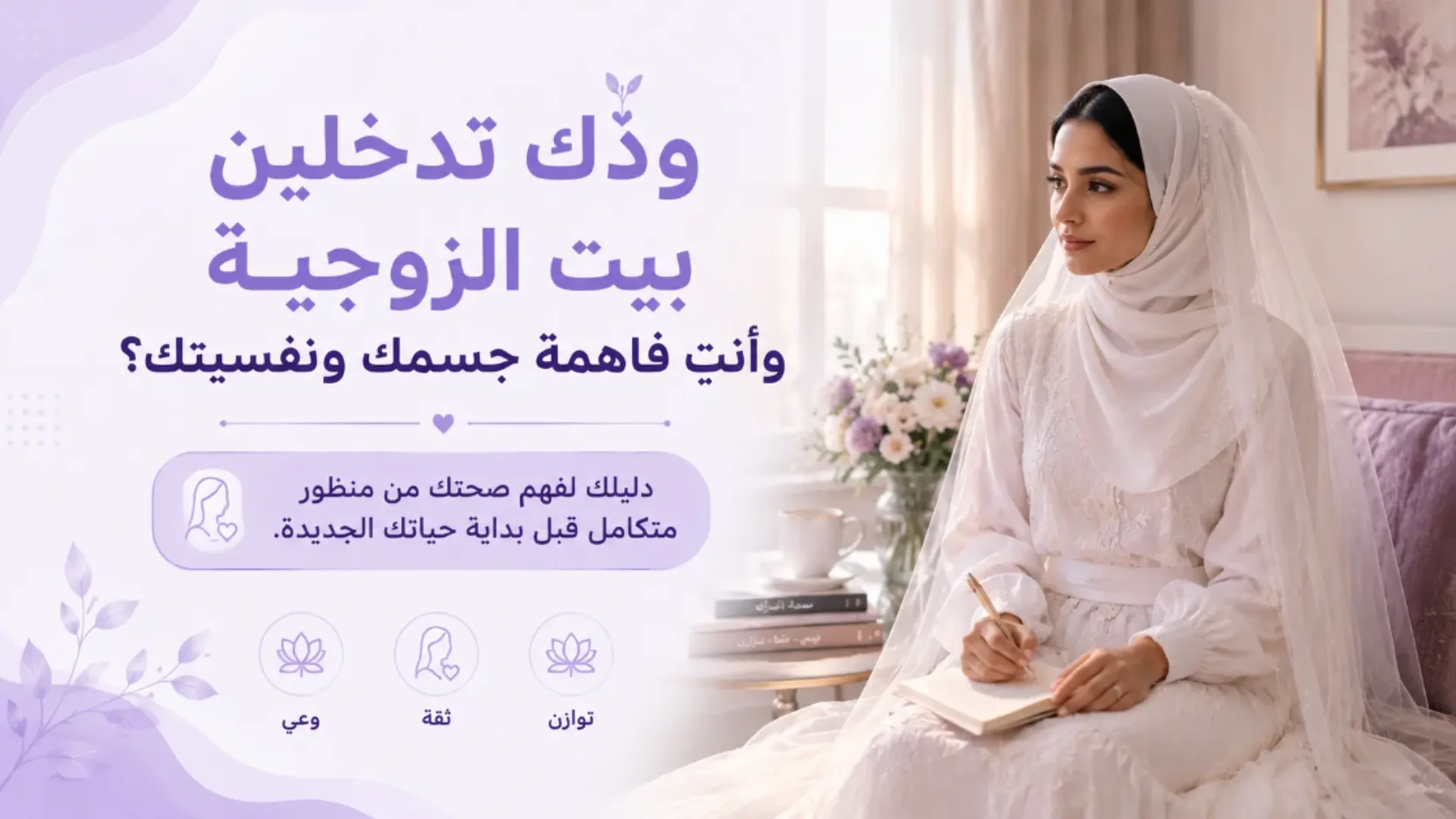دورة تأهيل المقبلات على الزواج: 6 جلسات تجهزك لأهم تحول في حياتك